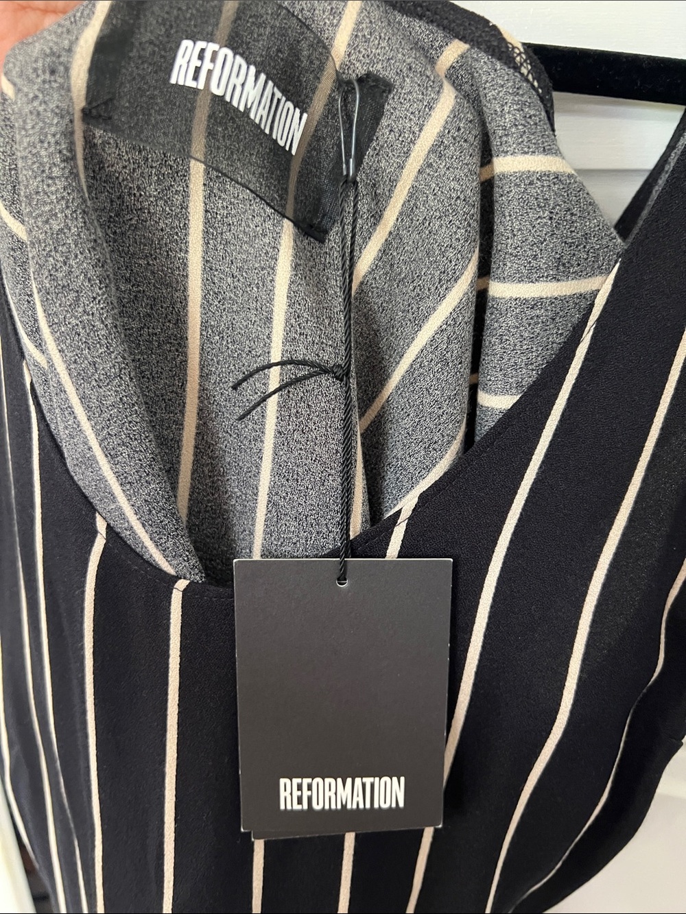 Reformation Lima top in Luciano stripe - Picture 6 of 7